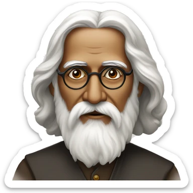 Rabindranath tagore sticker
