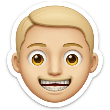 Zipper-Mouth Face emoji sticker