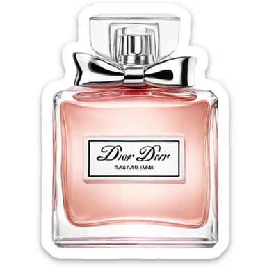 miss dior parfum sticker