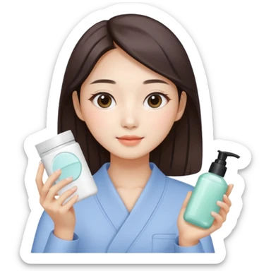 skin care Kit Rituals korean girl sticker
