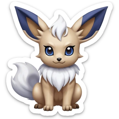 Epic Shiny Cool Cute Kawaii Eevee-Absol-Zorua-Pokemon Full Body sticker