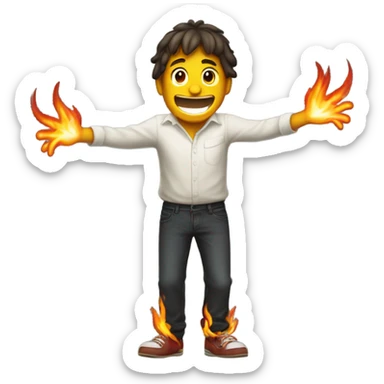 Liar liar pants on fire sticker