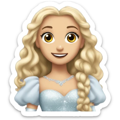 Glinda Ariana grande from wicked sticker