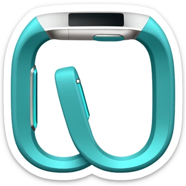 Fitbit logo sticker