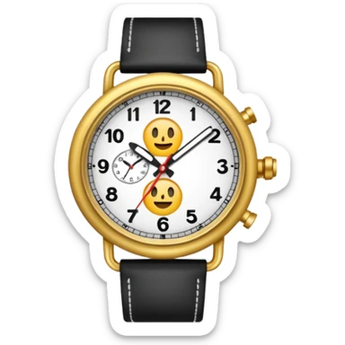 analog watch sticker