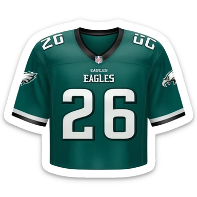 philadelphia eagles jersey | need only jersey 26 sticker