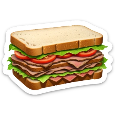 roast beef sandwich sticker