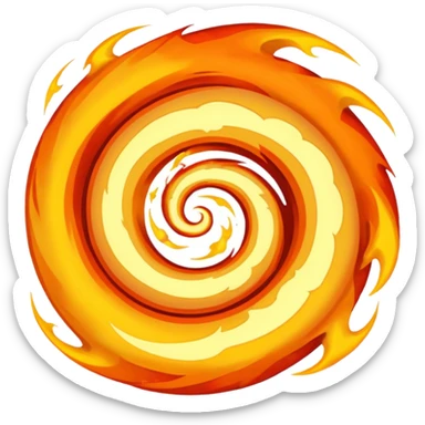 Blazing Inferno sticker