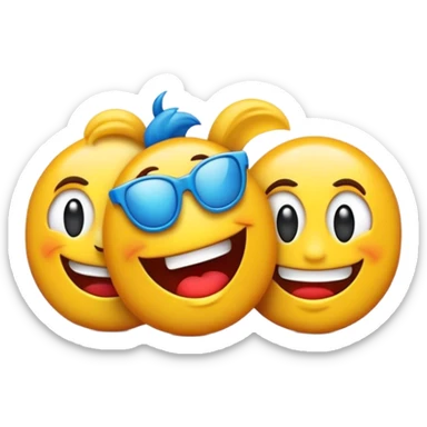 Cinematic Realistic Zagreb Film Festival Pop Culture Emoji, showcasing a vibrant, artistic festival atmosphere rendered with dynamic textures and cinematic, festive lighting. sticker