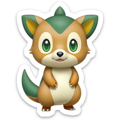 Tepig-Oshawott-Snivy-hybrid sticker