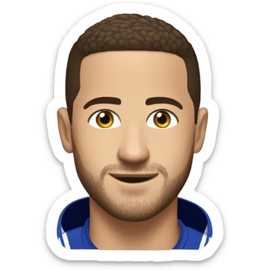 Eden Hazard sticker