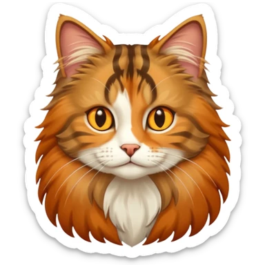 norwegian forest cat sticker