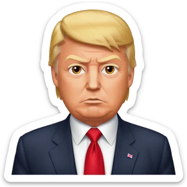 Trump winning the election and saying fight fight fight  sticker