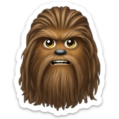 wooki starwars sticker