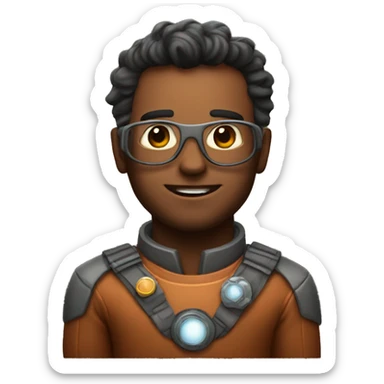 interstellar copper sticker