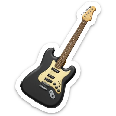 electro gitar case sticker