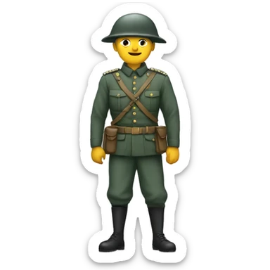 men , soldat ,weapons  sticker