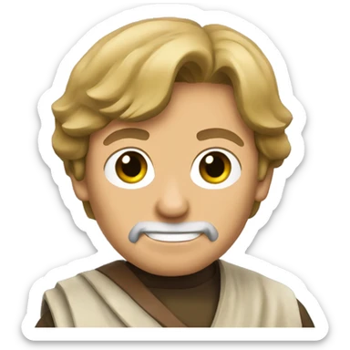 Luke skywalker sticker