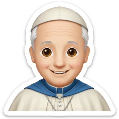 Pope sticker