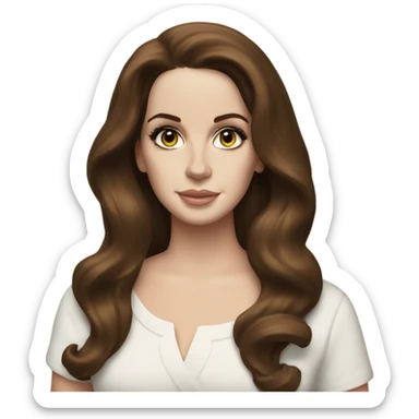 A Lana Del Rey emoji  sticker