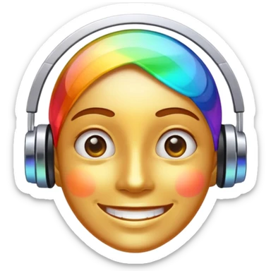 💿 mixed with 🥹 sticker