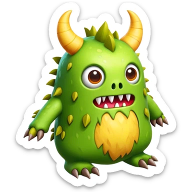 3d-isometric-monster-Chitterbark sticker