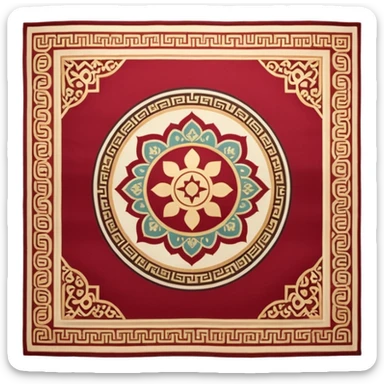 Tapis de prière sticker