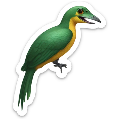 Coquette ornithorynque  sticker