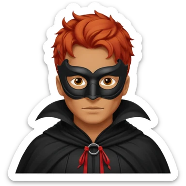 venice guy bauta red hair sticker