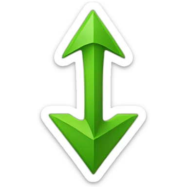 arrow symbol sticker