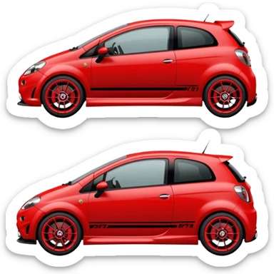 Abarth grande punto  sticker