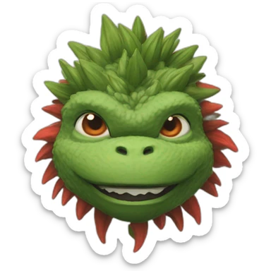 Goji (proportional)calm (realistic) (Godzilla King of the Monsters, 2019) sticker