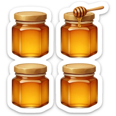 Artisan Honey Jars sticker