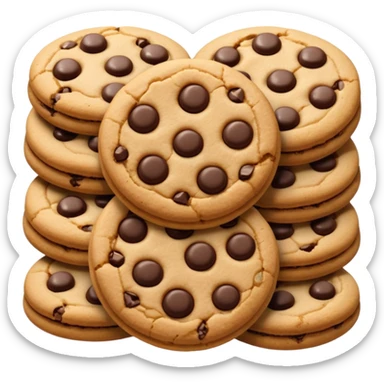dubai chewy cookies sticker