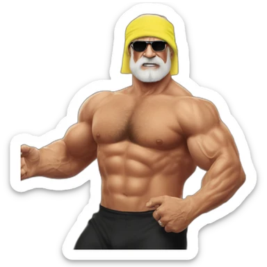 Hasidic Hulk Hogan’s bar mitzvah sticker