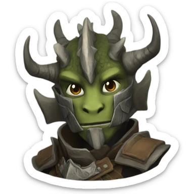 Dragonborn skyrim sticker