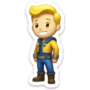 Vault Boy, League of legend sticker