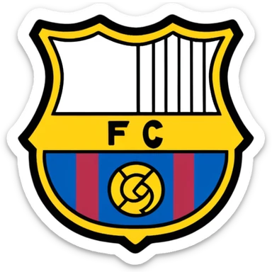 Fc Barcelona logo sticker