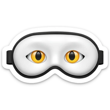 eye maskpack sticker