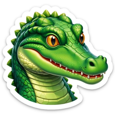Homosexual alligator  sticker