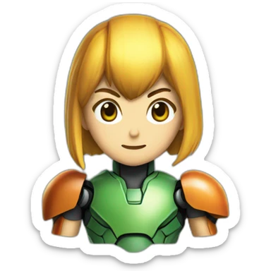 samus aran sticker