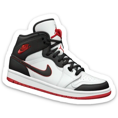 A Jordan shoe  sticker