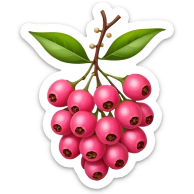 bright pink pepper corn scent sticker