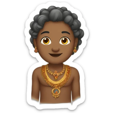 rakhibe ethnic sticker