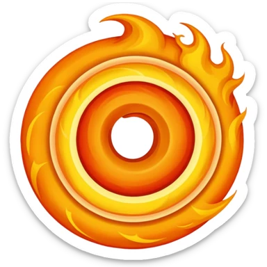 Blazing Inferno sticker