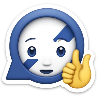 Verificación de facebook  sticker