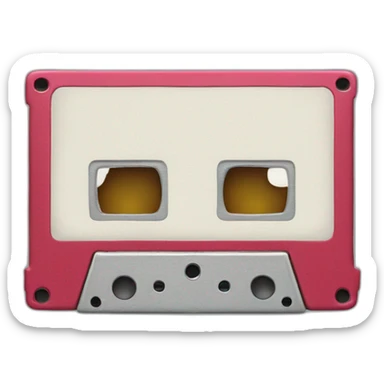 casette de cinema sticker