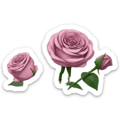 Shakespeare Roses flowers, Shakespeare made of newspaper cuttings, roses flowers sticker