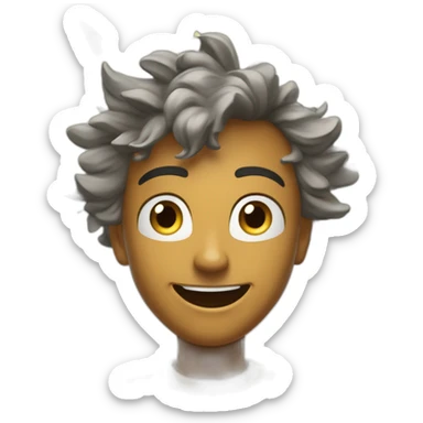 Create a lively and expressive emote with eyes filled with excitement, surrounded by a dynamic starburst. Convey high engagement and enthusiasm. Keep the style clean, simple, and recognizable sticker