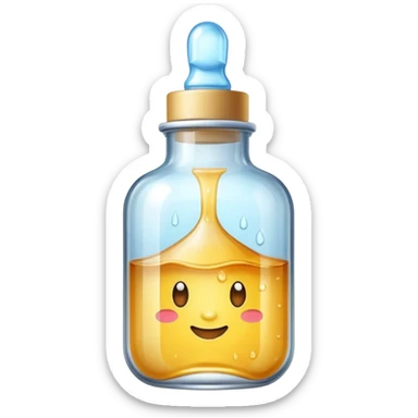 skin care product sticker